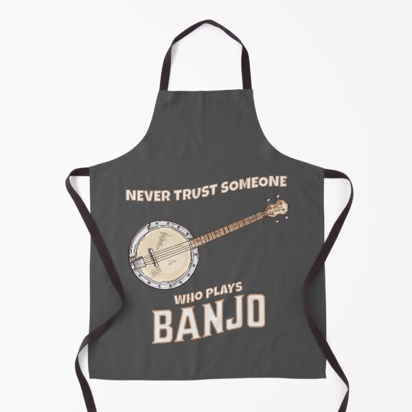 Item preview, Never Trust Someone who Plays Banjo, Irish Tenor Banjo Gifts designed and sold by Urban-Celt.
