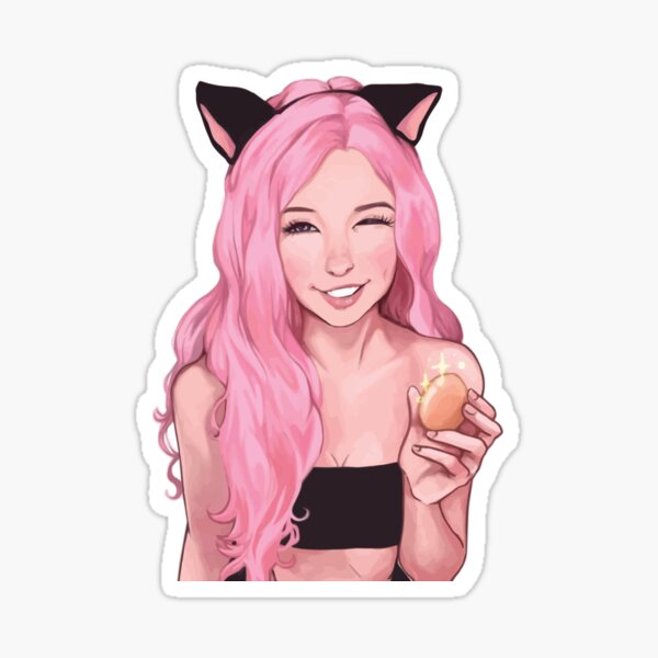 Belle Delphine Instagram Stickers for Sale