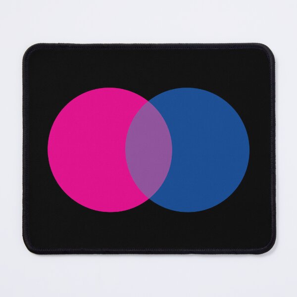 Item preview, Bi Pride | Subtle Minimalist Bisexual Venn Diagram designed and sold by averydavage.