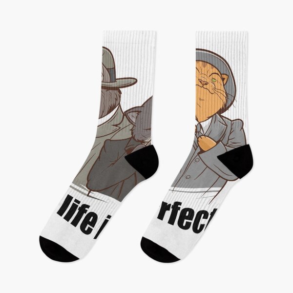 Item preview, Cat Life Is Purrfect designed and sold by Lofi8Store.
