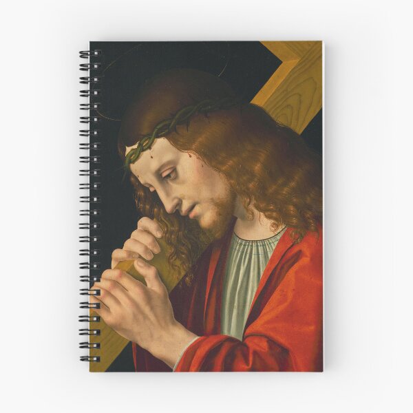 Item preview, Christ Carrying the Cross | Marco d' Oggiono | 1495 Renaissance Gospel Biblical Art designed and sold by CJET.