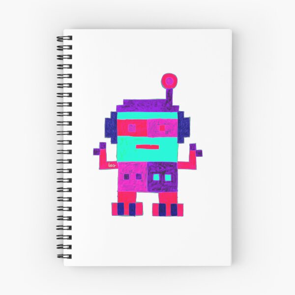 Item preview, Robot 3 (white background) designed and sold by MentaLee.