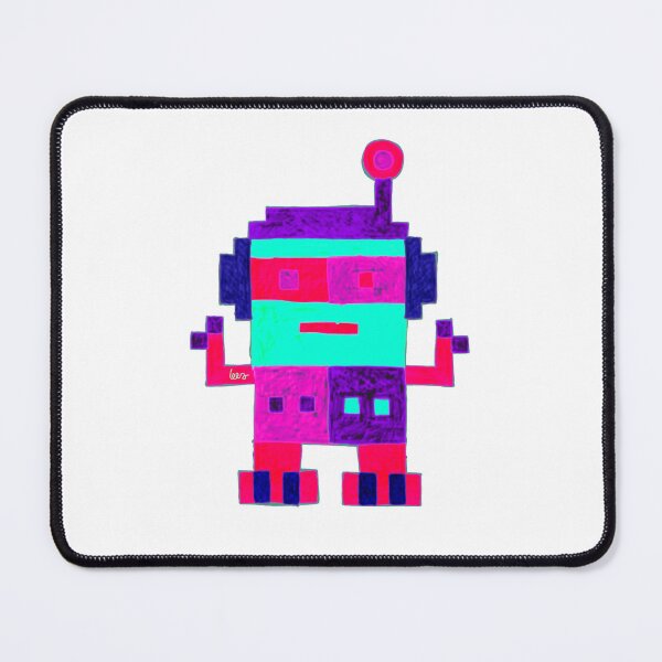 Item preview, Robot 3 (white background) designed and sold by MentaLee.