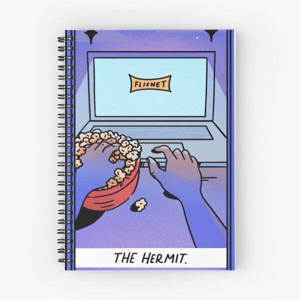 Item preview, The Hermit Modern Tarot Card designed and sold by SpeakSarcasm.