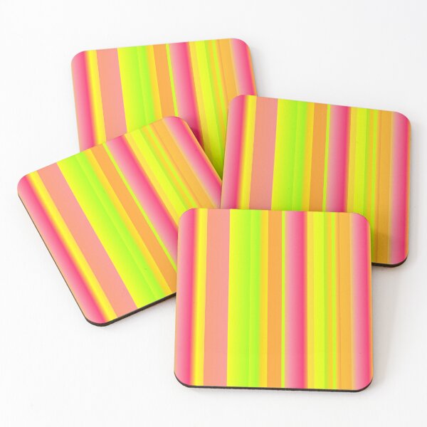 Item preview, autumn color palette striped | Bright red orange striped designed and sold by lausn.
