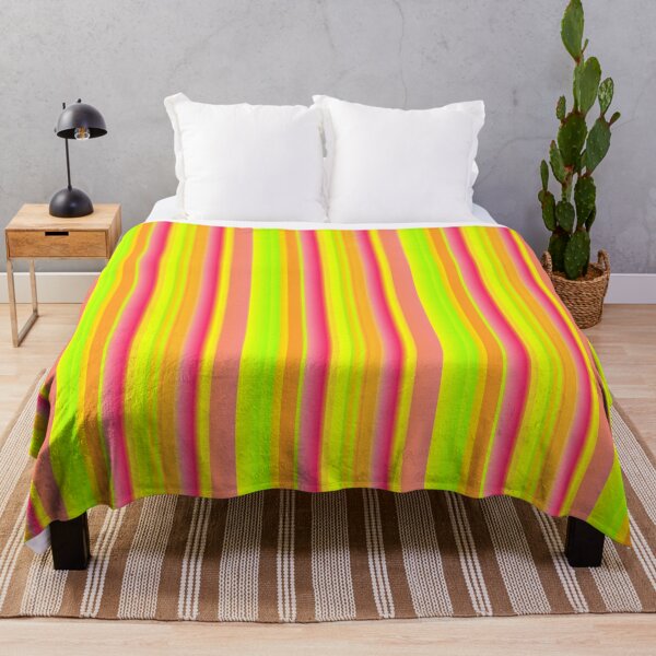 Item preview, autumn color palette striped | Bright red orange striped designed and sold by lausn.