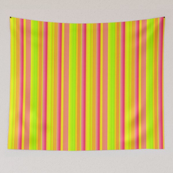Item preview, autumn color palette striped | Bright red orange striped designed and sold by lausn.