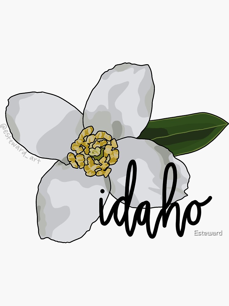 Idaho Wildflower Sticker