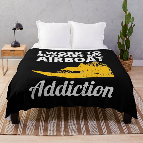Item preview, Airboat Fanboat Airboating Planeboat Swamp boat designed and sold by CuteDesigns1.