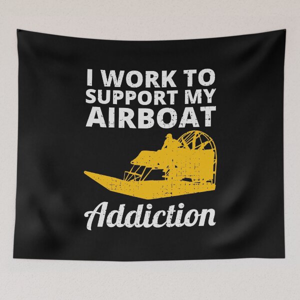 Item preview, Airboat Fanboat Airboating Planeboat Swamp boat designed and sold by CuteDesigns1.