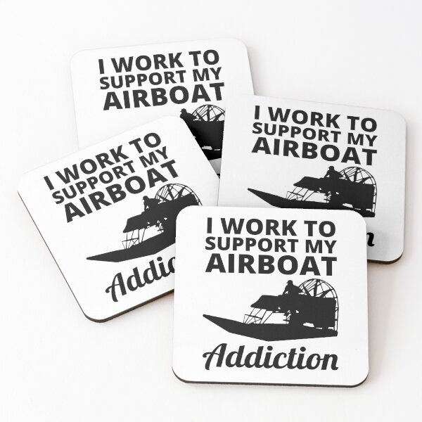 Item preview, Airboat Fanboat Airboating Planeboat Swamp boat designed and sold by CuteDesigns1.