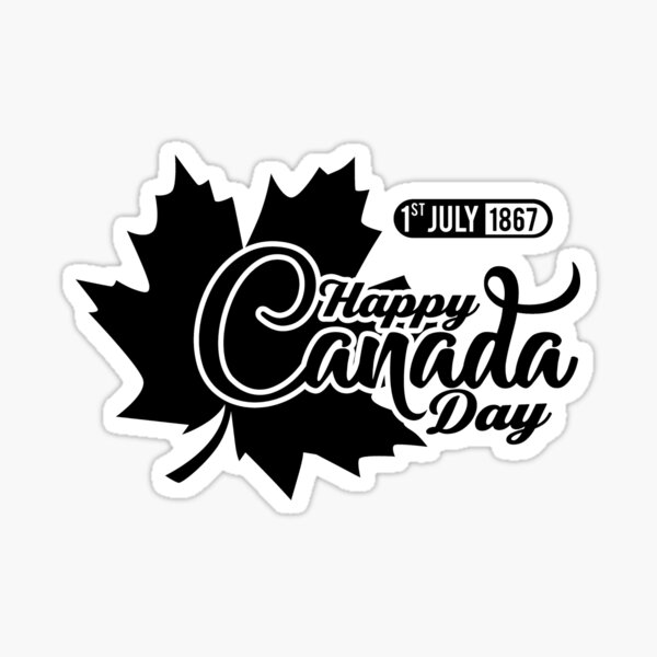 statutory-holiday-canada-sticker-for-sale-by-delmonadelo-redbubble