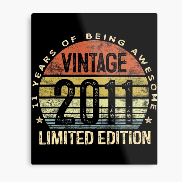 Item preview, 11 Year Old Gifts Vintage 2011 Limited Edition 11th Birthday designed and sold by unfinishedneigh.
