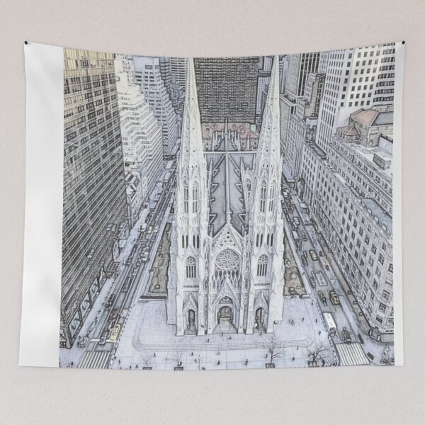 Item preview,  Church Building ,sketches designed and sold by AS-Graphics.