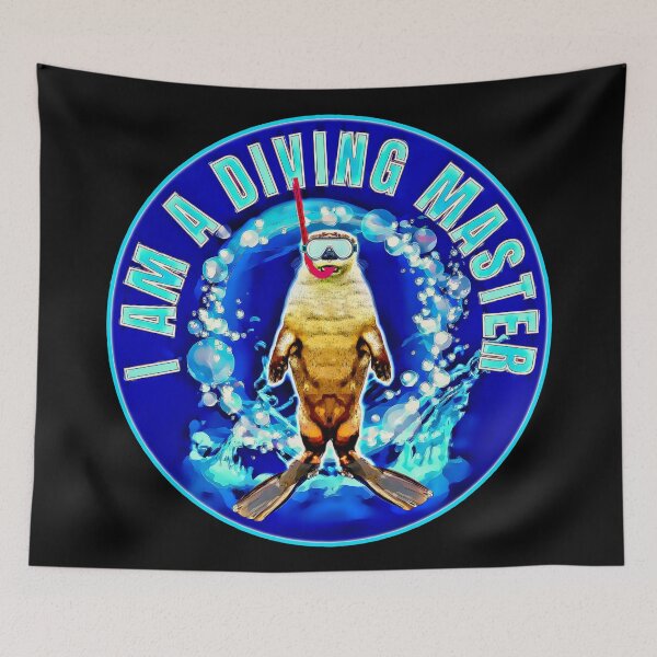 Item preview, The diving master in otter designed and sold by umfhn.