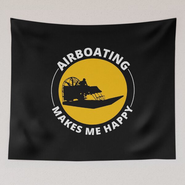 Item preview, Airboat Fanboat Airboating Planeboat Swamp boat designed and sold by CuteDesigns1.