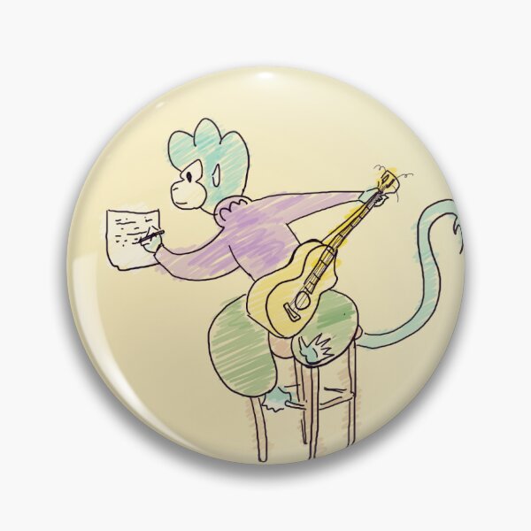 Item preview, Song Writing Blue Monkey Title Card designed and sold by Uciljean.