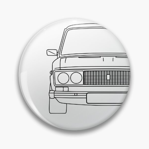 Item preview, Lada 2106 black lines designed and sold by EdimDesign.