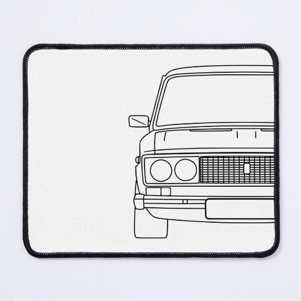 Item preview, Lada 2106 black lines designed and sold by EdimDesign.