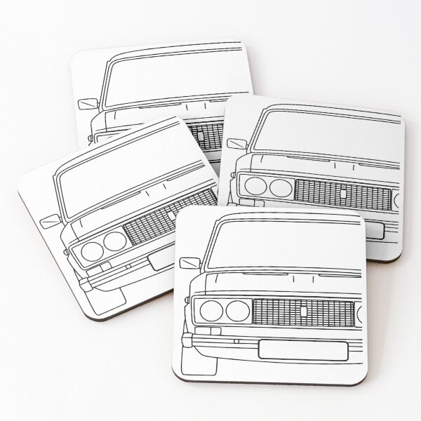 Item preview, Lada 2106 black lines designed and sold by EdimDesign.