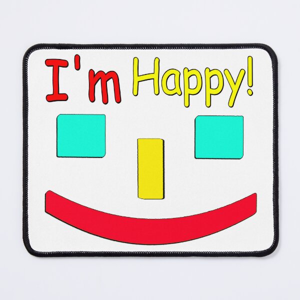 Item preview, "I'm Happy" Cute Design. Buy Now designed and sold by Health And Fitness Posts e-Store.