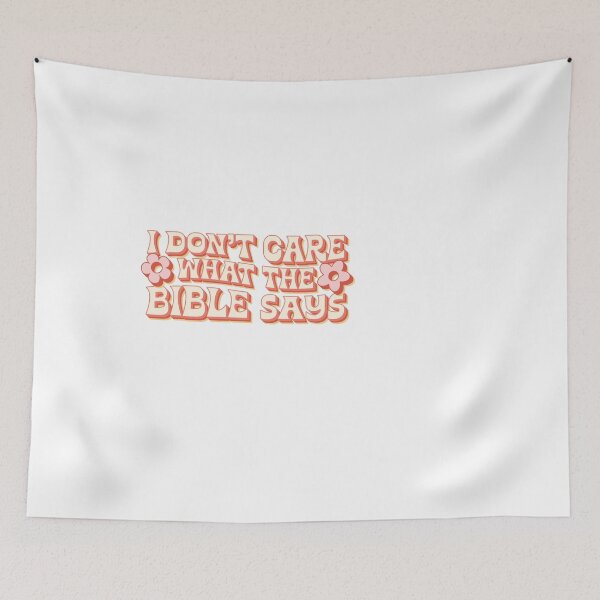 Item preview, I don't care what the bible says designed and sold by kubilayilhan.