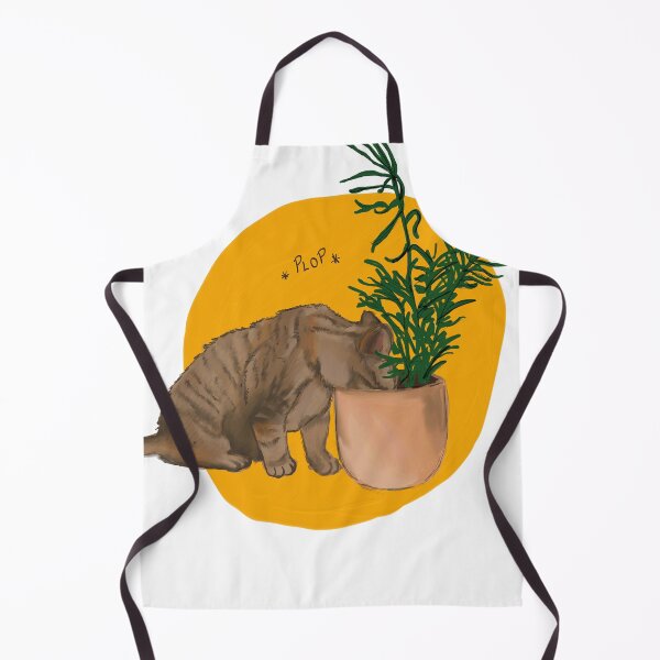 Item preview, Plop! Kitty Found a Plant designed and sold by NettlesandPaint.