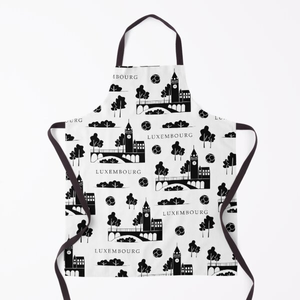 Item preview, Luxembourg, monochrome seamless pattern designed and sold by OM-lova.