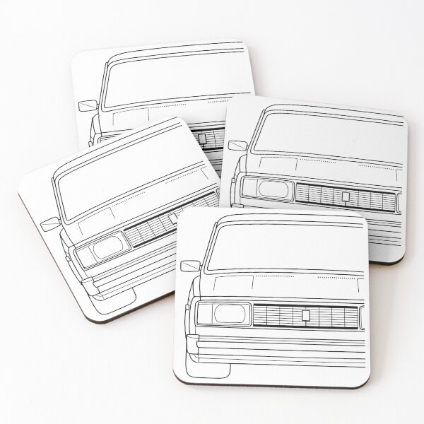 Item preview, Lada VAZ 2104 2105 2107 Nova Riva  black lines designed and sold by EdimDesign.