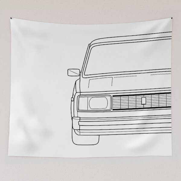 Item preview, Lada VAZ 2104 2105 2107 Nova Riva  black lines designed and sold by EdimDesign.