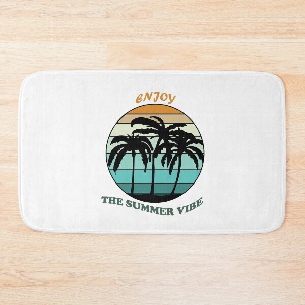 Item preview, Enjoy The Summer Vibe Palm Tree Sunset Design designed and sold by DeliveryGeorge.