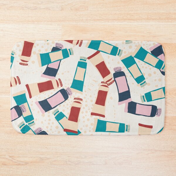 Item preview, paint tubes (blue, pink, red, cream) designed and sold by kim tang.