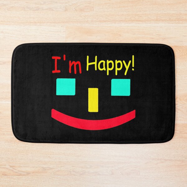 Item preview, "I'm Happy" Cute Design. Buy Now designed and sold by Health And Fitness Posts e-Store.