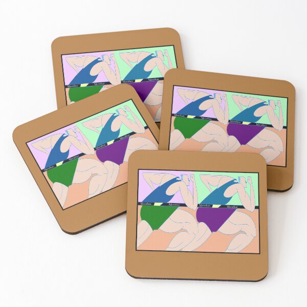 Item preview, MARATHON : Abstract Running Race Sports Print designed and sold by posterbobs.