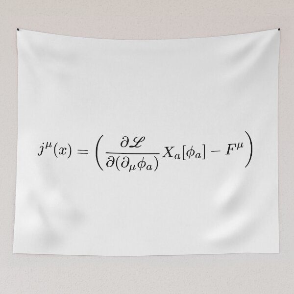 Item preview, Noether conseved current, quantum field theory designed and sold by NoetherSym.