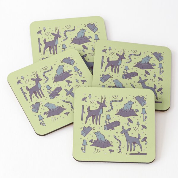 Item preview, Wildlife Pattern (Purple) designed and sold by KnightAshes.