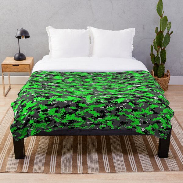 Item preview, Digital Camouflage in Neon Green designed and sold by DoubleJDoodles.