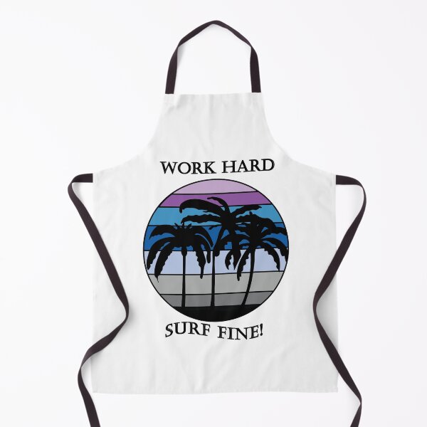 Item preview, Work Hard Surf Fine Purple Sunset Design designed and sold by DeliveryGeorge.