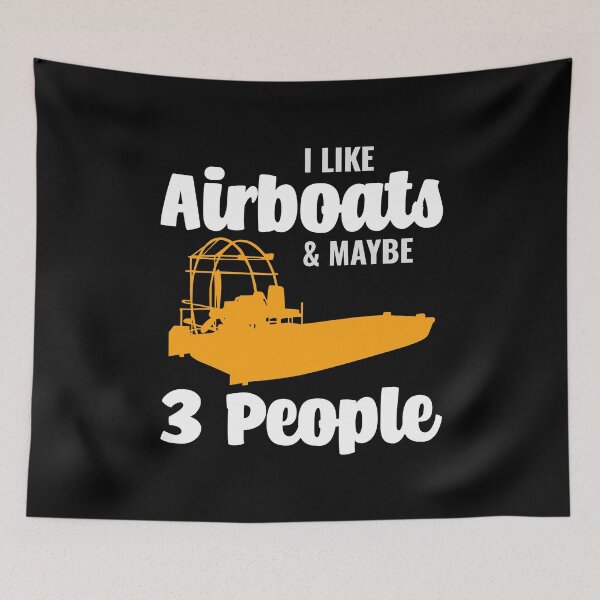 Item preview, Airboat Fanboat Airboating Planeboat Swamp boat designed and sold by CuteDesigns1.