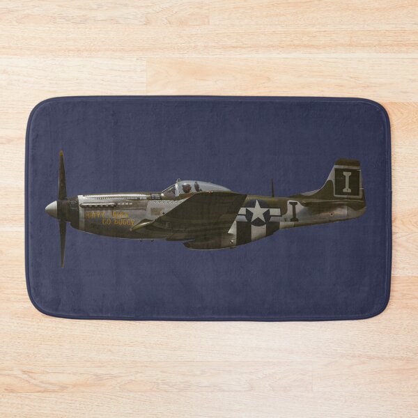 Item preview, Happy Jack's Go Buggy - P-51 Mustang Survivors - Blue designed and sold by boltjesdesign.