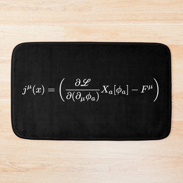 Item preview, Noether conseved current, quantum field theory designed and sold by NoetherSym.