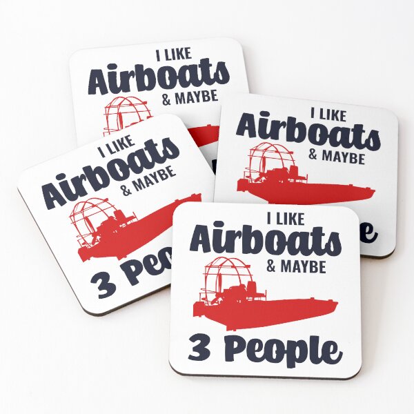 Item preview, Airboat Fanboat Airboating Planeboat Swamp boat designed and sold by CuteDesigns1.