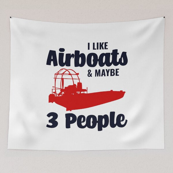 Item preview, Airboat Fanboat Airboating Planeboat Swamp boat designed and sold by CuteDesigns1.