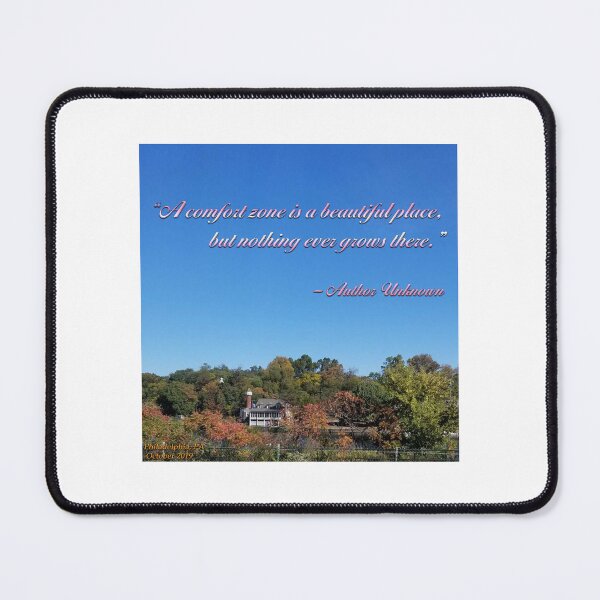 Item preview, Comfort Zone quote designed and sold by JadeRyder.