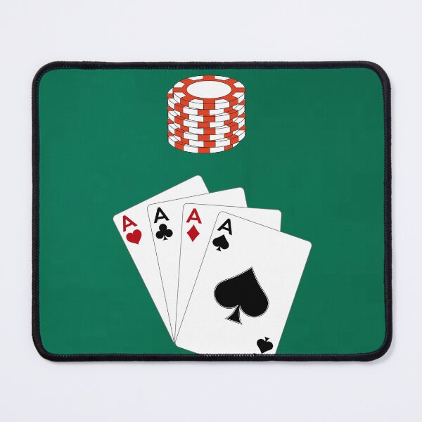 Item preview, Poker 4 of a Kind Aces designed and sold by StiickitLLC.