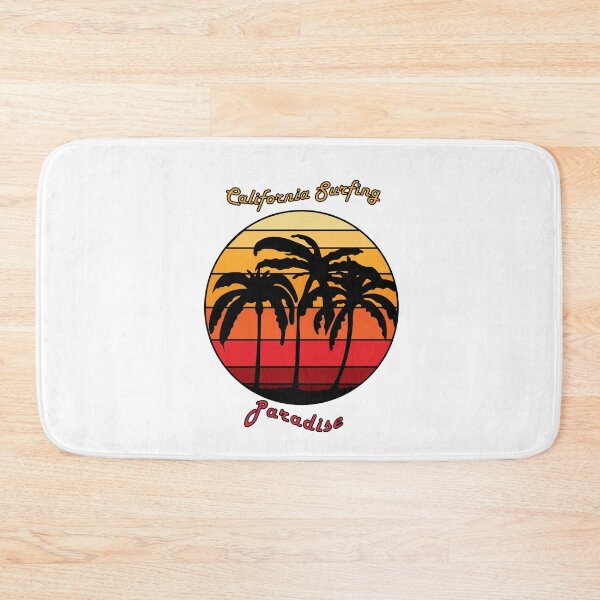 Item preview, California surfing paradise designed and sold by DeliveryGeorge.