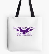BALTIMORE FOOTBALL T-SHIRT Tote Bag
