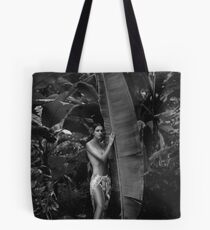 Girl in Tahiti Tote Bag