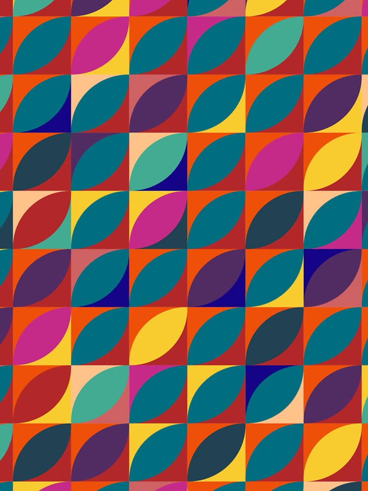 Thumbnail 5 of 5, iPhone Case, Colorful Geometric Pattern designed and sold by DancingBuddha.