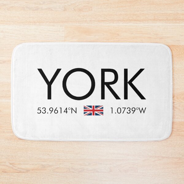 Item preview, United Kingdom - York City Coordinates designed and sold by n0madd.